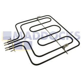 Résistance de grill d'origine et authentique pour séries AEG, Electrolux, Firenzi, John Lewis, Moffat, Parkinson Cowan, Tricity Bendix, Zanussi ZDQ595, U3100-4-M, ZUF270, U7101-4-M, ZCE7610 (2800 W)