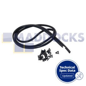 Joint d'étanchéité et clips de fixation Rangemaster d'origine et authentique pour la série de four Leisure Oven 5000