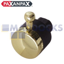 Compatible pour Rangemaster 90, 110, 90 Classic, 110 Classic Series ‘6mm Type’ Plaque de cuisson Noir & Or Bouton de commande