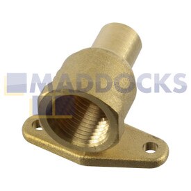 Raccord universel droit pour cuisinière à gaz avec embout (15 mm / 1/2 pouce)