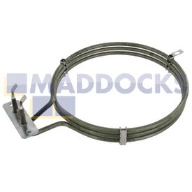 Résistance de four à ventilation compatible avec modèles Hoover Candy FD231, FDP231 FHL829; Rosieres FED8863 (2300 W)