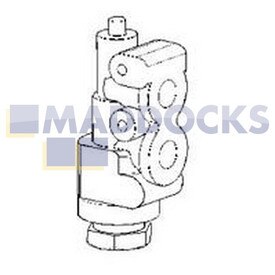 No Longer Available. Discontinued [Genuine Original MFI Hygena Diplomat Produced Gas Shut Off Valve]