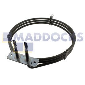 Résistance de four à ventilation d'origine et authentique multi-modèles pour Hygena ABA3340-ABA3343, ACA3200-ACA4400 ; Caple, Homark, Meneghetti (2300 W)