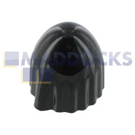 Bouton de minuterie en plastique noir d'origine et authentique pour fours Tricity Bendix, Husqvarna, Electrolux, Parkinson Cowan, Zanussi, Therma EOD, EOG, CSI, EHG, QCB