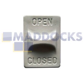 Bouton de dégagement de grille de filtration gris pour cuisinière (Paquet de 1)