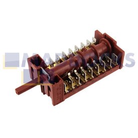 Commutateur de four d'origine et authentique pour modèles Bush 60FGGMTSS, AE66SCS, RHEH1BB, SJ6BFS