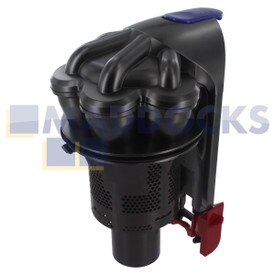 Ensemble cyclone en fer/argent satiné portatif pour animaux, authentique et d’origine Dyson DC45