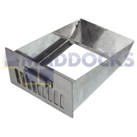 Véritable assemblage de boîte à feu pour four à pizza à granulés de bois noir Zanussi ZPO1BPC