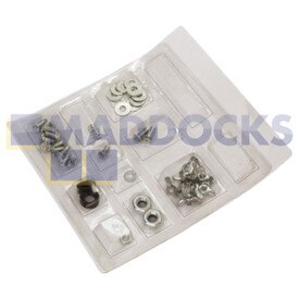 Véritable kit de vis et de fixations pour barbecue à charbon Zanussi Premium ZCKTBBQ22-C