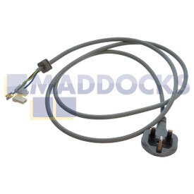 Genuine Original Vestel Produced Multi-Model Fitting Washing Machine Power Cord Cable with 3-Pin UK Plug