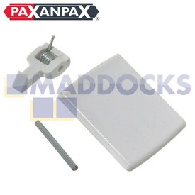 Kit de poignée de porte en plastique blanc d'origine et authentique pour les séries Crosslee White Knight BG411-442, CL311-331-411-421-432-441-700
