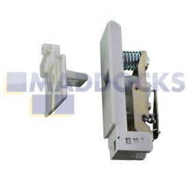 Kit de loquet de porte et loquet de porte d'origine et authentique pour séries Ariston, Creda, Hotpoint, Indesit CTD00-40-80, IS70C, TCR2
