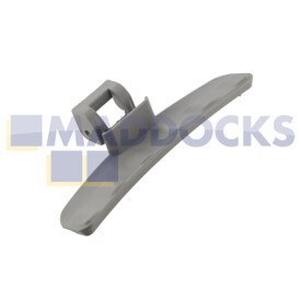 Poignée de porte grise d'origine et authentique pour séries Samsung WC1704YPV, WD0804Y8EXEN, WF