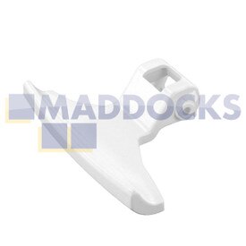 Poignée de porte blanche d’origine et authentique pour modèles Samsung WF0602