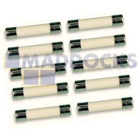 Fusibles de microonde universels (10 A, 5 mm x 20 mm, Paquet de 10)