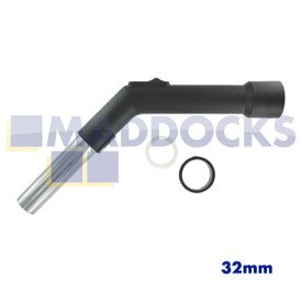 Coude avec insert de chrome en plastique universel (32 mm)