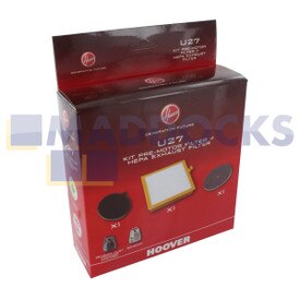 Kit de filtration d'origine et authentique pour séries Hoover Candy Sensory (U27)