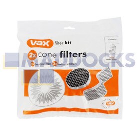 Paquet de filtres d'origine et authentique pour séries Vax 21, 23, 2000, 4000, 5000, 6000