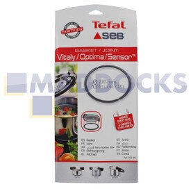 Joint d'étanchéité d'autocuiseur d'origine et authentique pour les modèles Tefal Vitaly, Kwisto X-PRESS, Sensor 6L