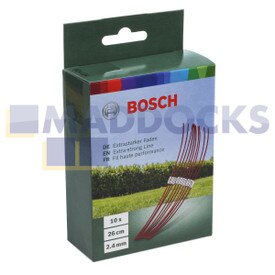 Fil extra-dur 26 cm d'origine et authentique pour Bosch ART 26 Combitrim (Paquet de 10)