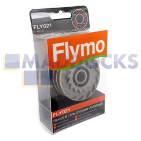 Dévidoir Flymo double et fil d'origine et authentique (alimentation automatique)(FLY021)