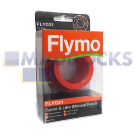 Dévidoir Flymo double et fil d'origine et authentique (alimentation automatique)(FLY031)