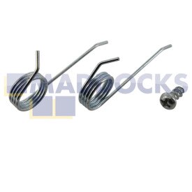 Compatible pour les dents Flymo Lawnrake (Pack de 42) (FLY058)