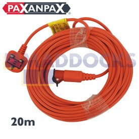 Ensemble de câble et de prise 20 m Compatible Flymo
