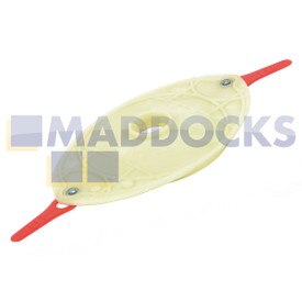 Compatible pour Challenge, Powerbase, Qualcast, Disque de montage Sovereign pour lames en plastique (GP296)