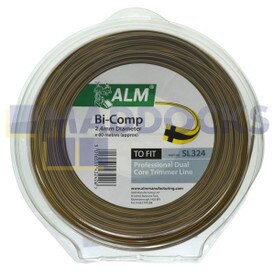 Ligne de coupe carrée bi-composant pour application universelle compatible (80 m X 2,4 mm) (SL324)