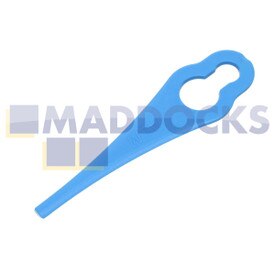 Compatible avec les lames en plastique pour tondeuse à gazon sans fil Mac Allister MCM18-Li 18 V (lot de 20) (MC008)