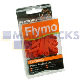 Authentique Original Flymo 'FLY083' SimpliTrim Li Coupe-herbe sans fil Série Lames en plastique (lot de 20)