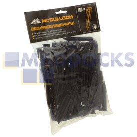 Véritables piquets d'agrafes pour tondeuse à gazon robotisée McCulloch R1000 Series (lot de 100)