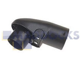Embout de tuyau en plastique noir compatible avec les séries Miele S230 Series, S227-S280i