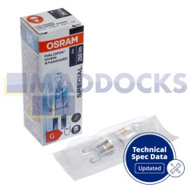 Ampoule de four OSRAM d'origine et authentique (25 W 230 V G9 FS1)