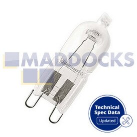Lampe d’ampoule universelle en forme de capsule pour four, authentique et d’origine G9 240 V 40 W 300 °C