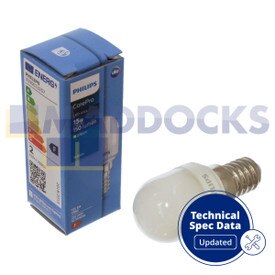 Ampoule de lampe à LED universelle pour réfrigérateur (100 Lm, 1,5 W, E14)