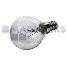 Ampoule de lampe de four universelle [SES, E14, 15 W, 235 V, 500 °C] (paquet de 1 pièce)