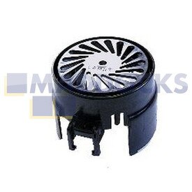 Carter de moteur en plastique noire d'origine et authentique fabriqué par Ametek Lamb pour moteurs 40-3766-4