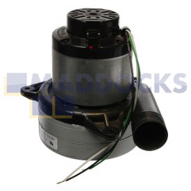 Moteur à dérivation tangentielle 3 étages 18,30 cm d'origine et authentique avec corps et tube fabriqué par Ametek Lamb (240 V, 1300 W)