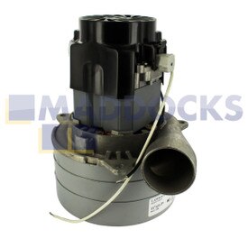 Véritable moteur de dérivation tangentielle à 3 étages Ametek Lamb d'origine 5.7 ", 240 V, 1500 W complet avec coque et tube 117123-29