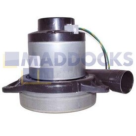 Genuine Original Ametek Lamb Produced 2 Stage Tangential Bypass Motor 7.2", 240V, 1400W 117201-00