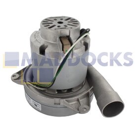 Genuine Original Ametek Lamb Produced 2 Stage Tangential Bypass Motor 7.2", 230V, 122151-12