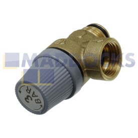 Compatible pour Demrad & Heatline Boiler 3 Bar 1/2 Soupape de surpression de sécurité