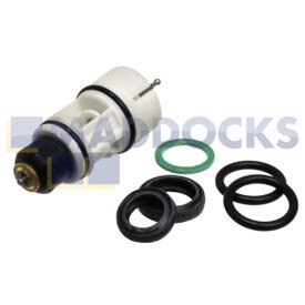 Compatible pour Vaillant TT13 Type Turbotec Ecotec Plus Cartouche de réparation de vanne de dérivation en laiton pour chaudière