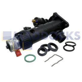 Compatible pour Vaillant Ecotec Pro24, 28 Turbotec Plus Boiler Vanne de dérivation 3 voies Corps en plastique