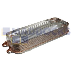 Compatible pour l'échangeur de chaleur de chaudière Vaillant à 12 plaques Turbotec