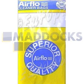 Sacs en papier compatibles avec Airflo AF240 ‘Contico TVE350 Upright’ (Paquet de 10)