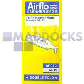 No Longer Available. Order 46-VB-272 [Compatible for Airflo AF272 'Hoover Dustette' Paper Bags (Pack of 5)]