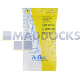 No Longer Available. Order 46-VB-290 [Compatible for Airflo AF289 'Hoover Turbo 2 Hi Filtration' Paper Bags (Pack of 5)]